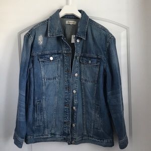 Madewell Oversized Jean Jacket